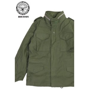 画像1: 「HOUSTON/ヒューストン」M-65 ジャケット ライナー付き【オリーブドラブ】