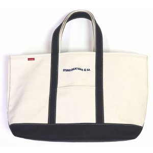 画像2: 「STUDIO D'ARTISAN/ステュディオ・ダ・ルチザン」25ozキャンバストートバッグ【2カラーあり】