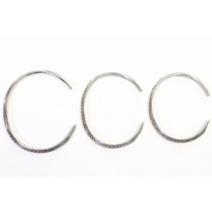 画像6: 「DearStock/ディアストック」トライアングルスタンプバングル【2パターン3サイズあり】