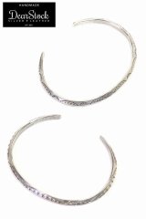 「DearStock/ディアストック」トライアングルスタンプバングル【2パターン3サイズあり】