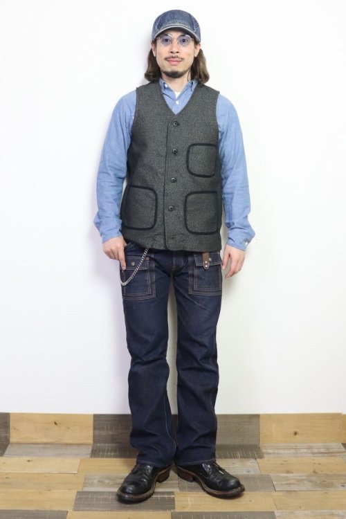 他の写真3: 「WEST RIDE/ウエストライド」ハーヴェストベスト【チャコール】
