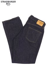 「STRASSBURGER&Co./ストラスバーガー」JUMBO 14.5oz セルビッチ ストレートジーンズ222XX【ワンウォッシュ】