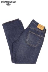 「STRASSBURGER&Co./ストラスバーガー」JUMBO 14.5oz セルビッチ ストレートジーンズ222XXZPM3A【3yearsエイジングウォッシュ】
