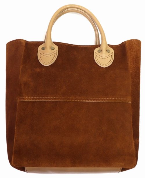 他の写真1: 「Y'2 LEATHER/Y'2レザー」ステアラフアウト×柿渋ホーストートバッグ【キャメル×カキシブ】
