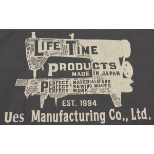 画像10: 「UES/ウエス」LIFE TIME プリントスウェット【グレー】