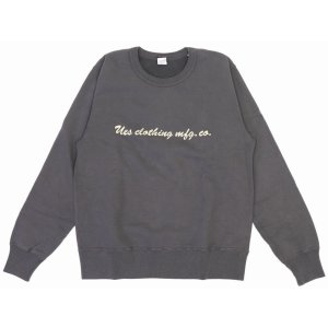 画像2: 「UES/ウエス」LIFE TIME プリントスウェット【グレー】