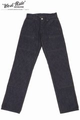 「WEST RIDE/ウエストライド」リラックス パッドパンツ【デニム】