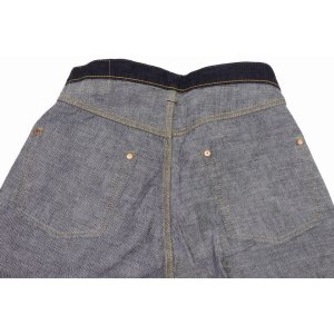 画像18: 「FULLCOUNT/フルカウント」0105W ワイドデニム【ワンウォッシュ】