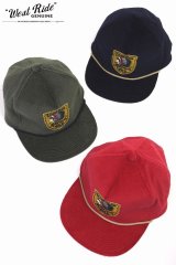 「WEST RIDE/ウエストライド」1948 INDIAN ワッペンカスタムベースボールキャップ【3カラーあり】