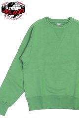 「JELADO/ジェラード」両Vフリーダムスリーブスウェット【ミント】