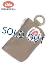 「UES/ウエス」キーケース【ブラウン】