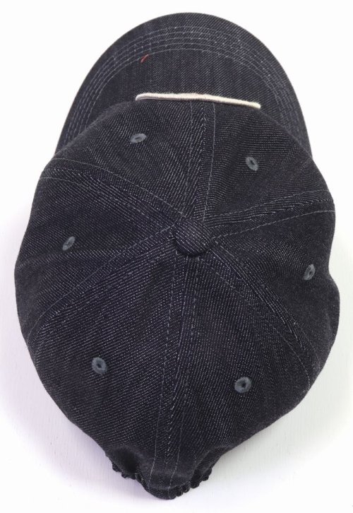 他の写真2: 「UES/ウエス」デニムキャップ【GOOD START レッド】