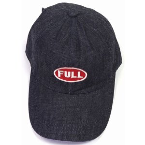 画像2: 「FULLCOUNT/フルカウント」ワッペンデニムキャップ【FULL レッド】
