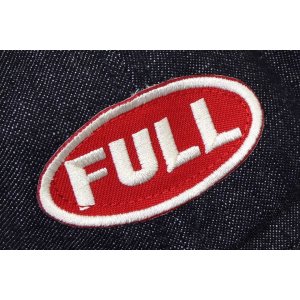 画像9: 「FULLCOUNT/フルカウント」ワッペンデニムキャップ【FULL レッド】