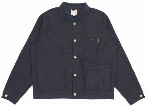 他の写真1: 「Pherrow's/フェローズ」ダックワークジャケット【インディゴ】
