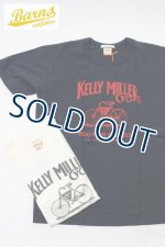 画像: 「BARNS OUT FITTERS /バーンズアウトフィッターズ」KELLY MILLERプリントTシャツ【2カラーあり】