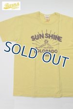 画像: 「BARNS OUT FITTERS /バーンズアウトフィッターズ」SUN SHINEプリントTシャツ