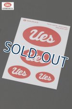 画像: 「UES/ウエス」ステッカー