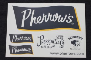 画像: 「Pherrow's/フェローズ」ステッカーセット