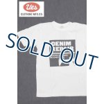 画像: 「UES/ウエス」DENIM REPAIR Tシャツ【ホワイト】