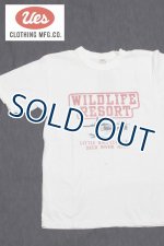 画像: 「UES/ウエス」WILD LIFE　Tシャツ【ホワイト】