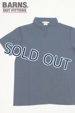 画像: 「BARNS OUT FITTERS /バーンズアウトフィッターズ」スキッパーポロシャツCOZUN【ネイビー】