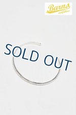 画像: 「BARNS OUT FITTERS /バーンズアウトフィッターズ」BARNS×NORTH WORKS（ノースワークス） シルバーバングル【パターン1】