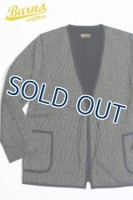 画像: 「BARNS OUT FITTERS /バーンズアウトフィッターズ」goma-sio ゴマシオ カーディガン【ブラック】