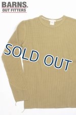 画像: 「BARNS OUT FITTERS /バーンズアウトフィッターズ」L/Sヘビーサーマルクルーネック【モカ】