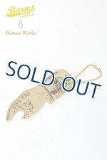 画像: 「BARNS OUT FITTERS /バーンズアウトフィッターズ」BARNS×BUTTON WORKS　YOU PAYキーホルダー