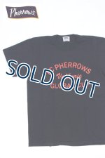画像: 「Pherrow's/フェローズ」FC PHERROWSプリントＴシャツPTJシリーズ【Sブラック】