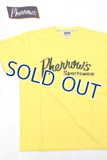 画像: 「Pherrow's/フェローズ」Pherrow'sロゴTシャツ PTシリーズ【レモン】