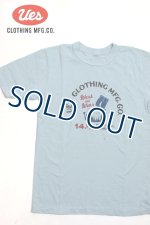 画像: 「UES/ウエス」WASH&WEAR　Tシャツ【サックス】
