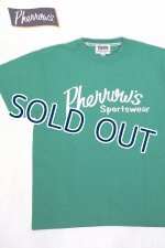 画像: 「Pherrow's/フェローズ」Pherrow'sロゴTシャツ PTシリーズ【ケリーグリーン】