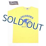 画像: 「Pherrow's/フェローズ」BUFFALOロゴTシャツ PTシリーズ【レモン】