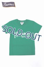 画像: 「Pherrow's/フェローズ」Pherrow'sロゴ キッズTシャツ【グリーン】