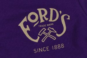 画像: 「Pherrow's/フェローズ」FORD'Sロゴ キッズTシャツ【パープル】