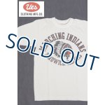 画像: 「UES/ウエス」MARCHING INDIANプリントTシャツ【オフホワイト】