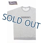 画像: 「Pherrow's/フェローズ」PHERROW'Sプリントミニ裏毛半袖スウェットTシャツ【杢グレー】