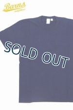 画像: 「BARNS OUT FITTERS /バーンズアウトフィッターズ」吊り編みポケット付Tシャツ【ネイビー】