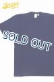 画像: 「BARNS OUT FITTERS /バーンズアウトフィッターズ」吊り編みポケット付Tシャツ【ネイビー】