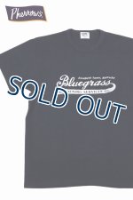 画像: 「Pherrow's/フェローズ」Bluegrass プリントＴシャツ　PTJシリーズ【S・ブラック】