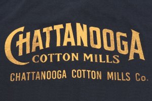 画像: 「Pherrow's/フェローズ」CHATTANOOGA ヘンリーネックプリントＴシャツ【S・ブラック】