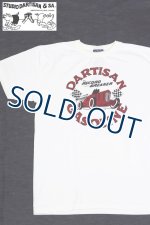画像: 「STUDIO D'ARTISAN/ステュディオ・ダ・ルチザン」RECORD BREAKER　吊り編みプリントＴシャツ【ホワイト】