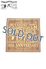 画像: 「STUDIO D'ARTISAN/ステュディオ・ダ・ルチザン」40周年限定バンダナ【ブラウン】