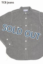 画像: 「TCB jeans/TCBジーンズ」キャットライトシャツ【ブラックシャンブレー】