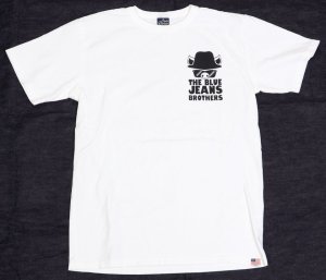 画像: 「STUDIO D'ARTISAN/ステュディオ・ダ・ルチザン」THE BLUE JEANS BROTHER　プリントＴシャツ【ホワイト】