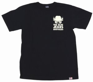 画像: 「STUDIO D'ARTISAN/ステュディオ・ダ・ルチザン」THE BLUE JEANS BROTHER　プリントＴシャツ【ブラック】