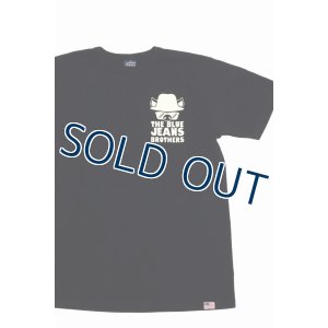 画像2: 「STUDIO D'ARTISAN/ステュディオ・ダ・ルチザン」THE BLUE JEANS BROTHER　プリントＴシャツ【ブラック】 (2)