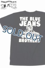 画像: 「STUDIO D'ARTISAN/ステュディオ・ダ・ルチザン」THE BLUE JEANS BROTHER　プリントＴシャツ【ブラック】